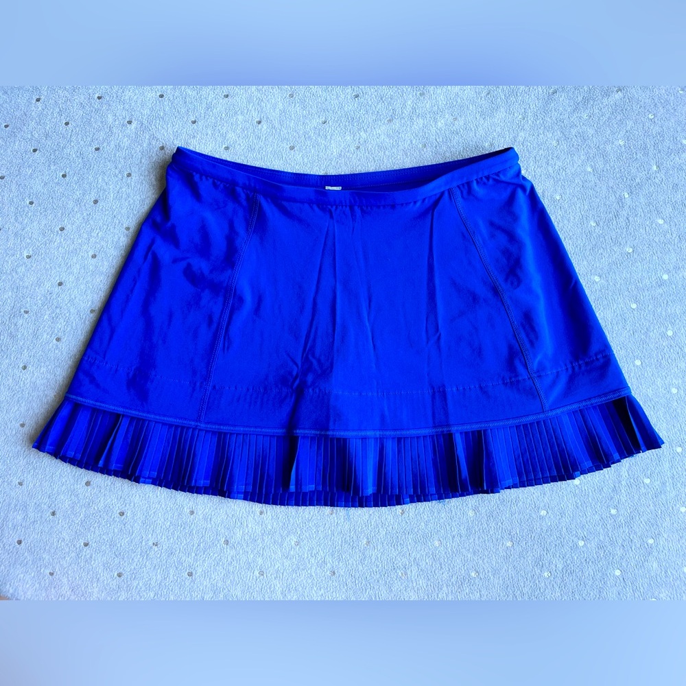 Lululemon Blue Pleated Women's Skort